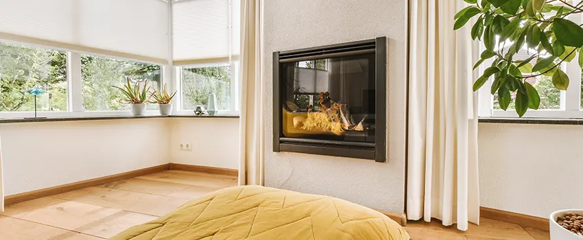 Residential Fireplace Ceramic Glass Installation in Winter Garden, FL