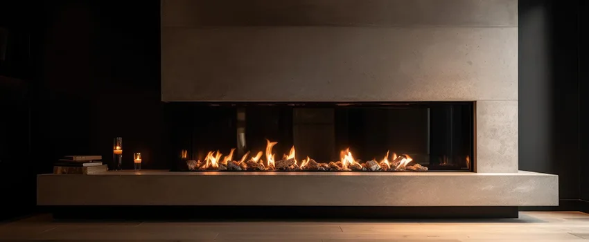Gas Fireplace Ember Bed Design Services in Winter Garden, Florida