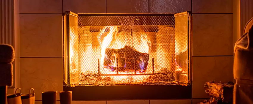 Mendota Hearth Landscape Fireplace Installation in Winter Garden, Florida