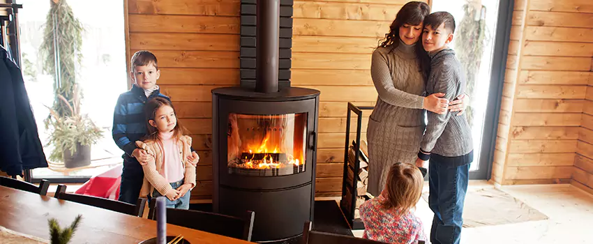 Morso Cast Iron Fireplace Insert Installation in Winter Garden, Florida
