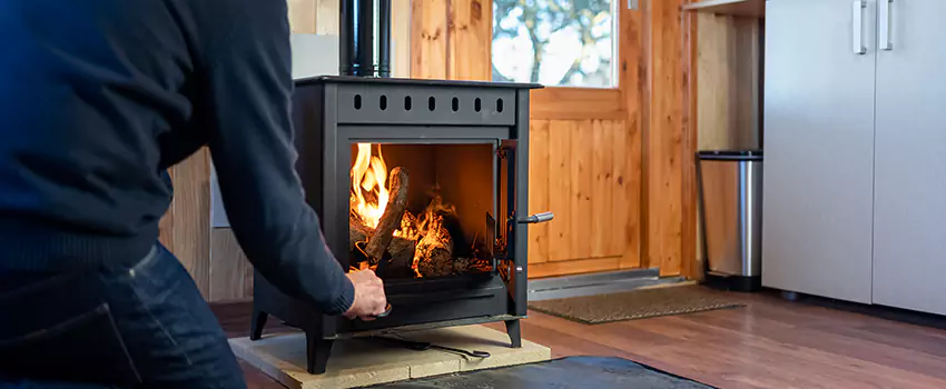 Open Hearth Wood Fireplace Installation in Winter Garden, FL