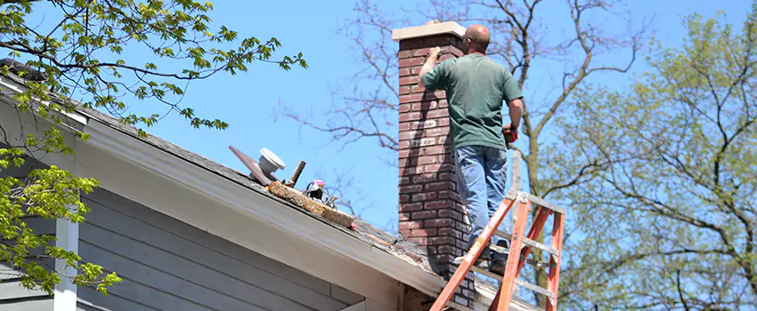 Vinyl and PVC Chimney Flashing Installation in Winter Garden, FL