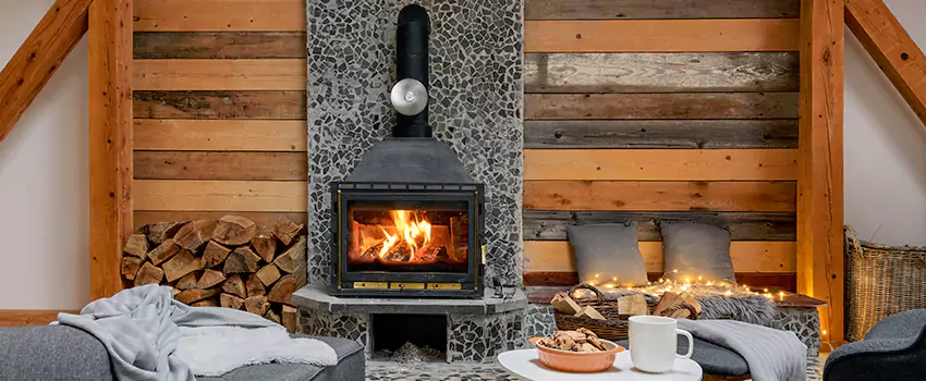 Thelin Hearth Products Direct Vent Gas Stove Fireplace Inspection in Winter Garden, Florida