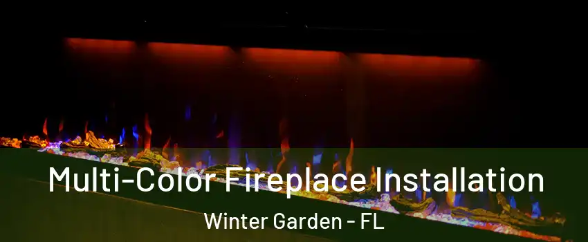  Multi-Color Fireplace Installation Winter Garden - FL